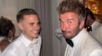 Romeo Beckham is 'so, so proud' of his dad David for receiving a knighthood