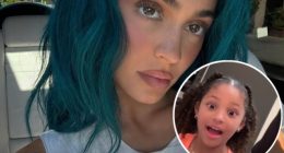 STORMI REACTS TO KYLIE JENNER'S BLUE HAIR ERA: 'A BLUE WIG WITH A RED OUTFIT?'