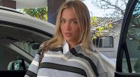 Showing Matt Zukowski what he's missing! Tammy Hembrow shows off her incredible figure in a mini skirt as she jets off to New Zealand after announcing split