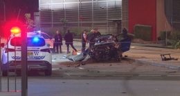 Erskineville crash: Six teens arrested after police chase in Sydney's Inner West