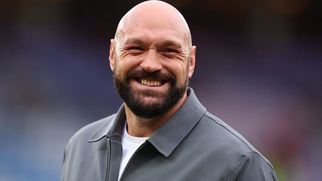 Soccer Aid thrown into chaos as Tyson Fury swears on ITV at teatime