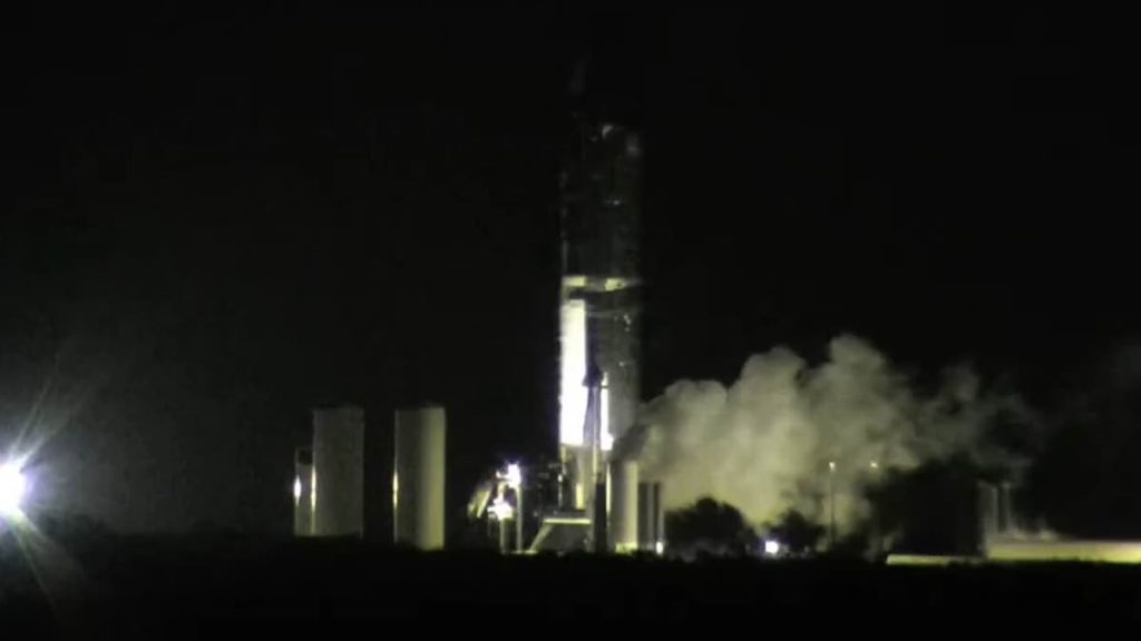 SpaceX Starship bursts into gigantic ball of flames after explosion at test site in Texas