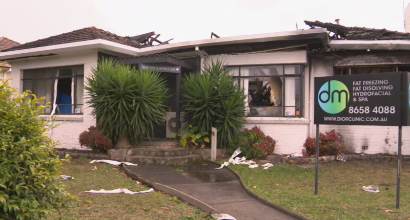 Emergency services were called to a home used as a medical clinic near the corner of ﻿Gaffney and Derby streets in Pascoe Vale about 9.30pm yesterday.