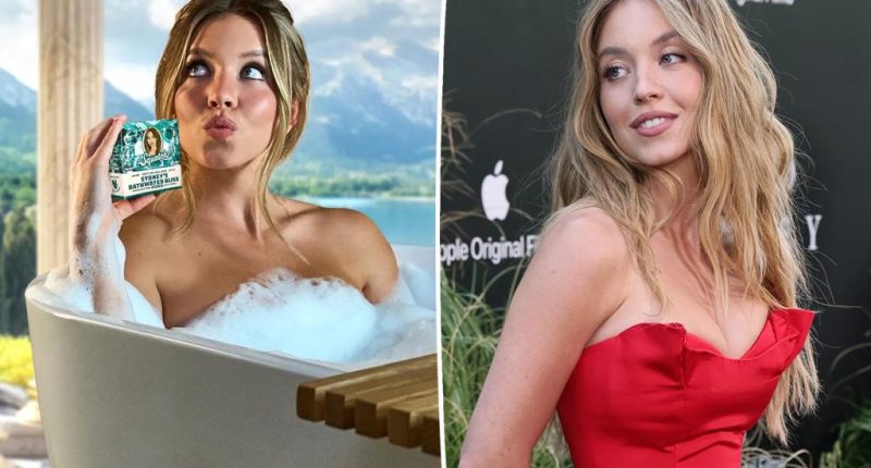Sydney Sweeney defends selling her bath water soap, despite haters