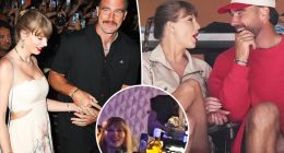 Taylor Swift all smiles as she supports Travis Kelce at training camp kickoff in Nashville