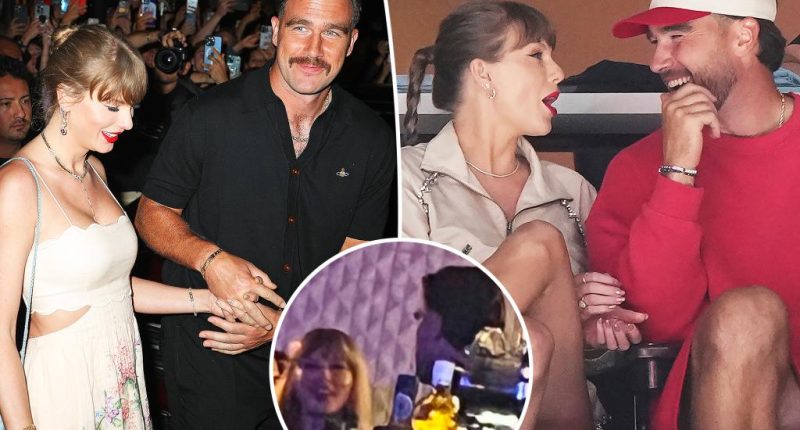 Taylor Swift all smiles as she supports Travis Kelce at training camp kickoff in Nashville