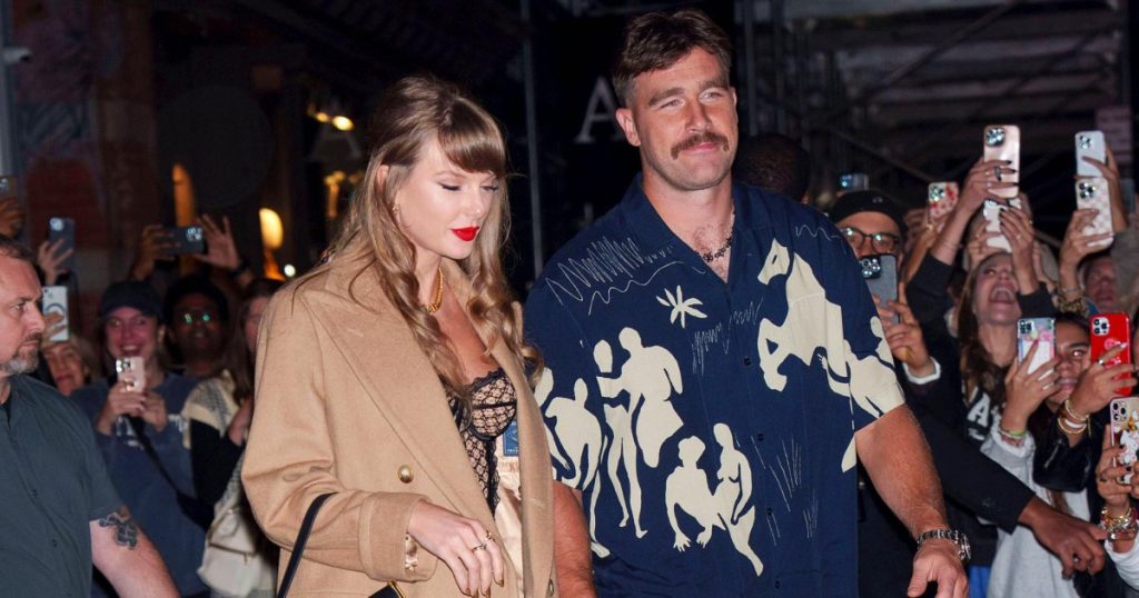 Taylor Swift and Travis Kelce Coordinate Outfits on Cute Date Night