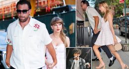 Taylor Swift and Travis Kelce hold hands on romantic date in NYC