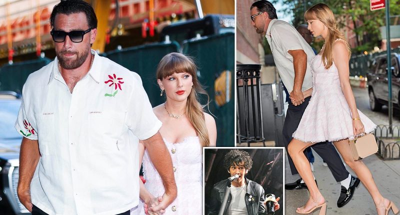 Taylor Swift and Travis Kelce hold hands on romantic date in NYC