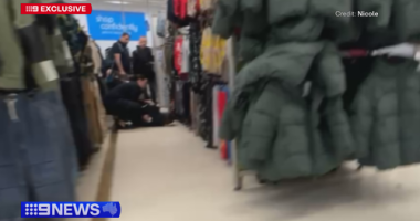 Witnesses recalled seeing a 22-year-old man lying bleeding inside Dawson Mall at Mount Druitt at 5pm yesterday.