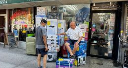 Temperature in New York City reaches 100 degrees as eastern US swelters under extreme heat wave