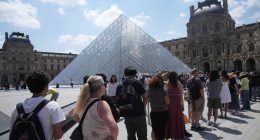 The Louvre, the world's most-visited museum, shuts down with staff sounding the alarm on mass tourism