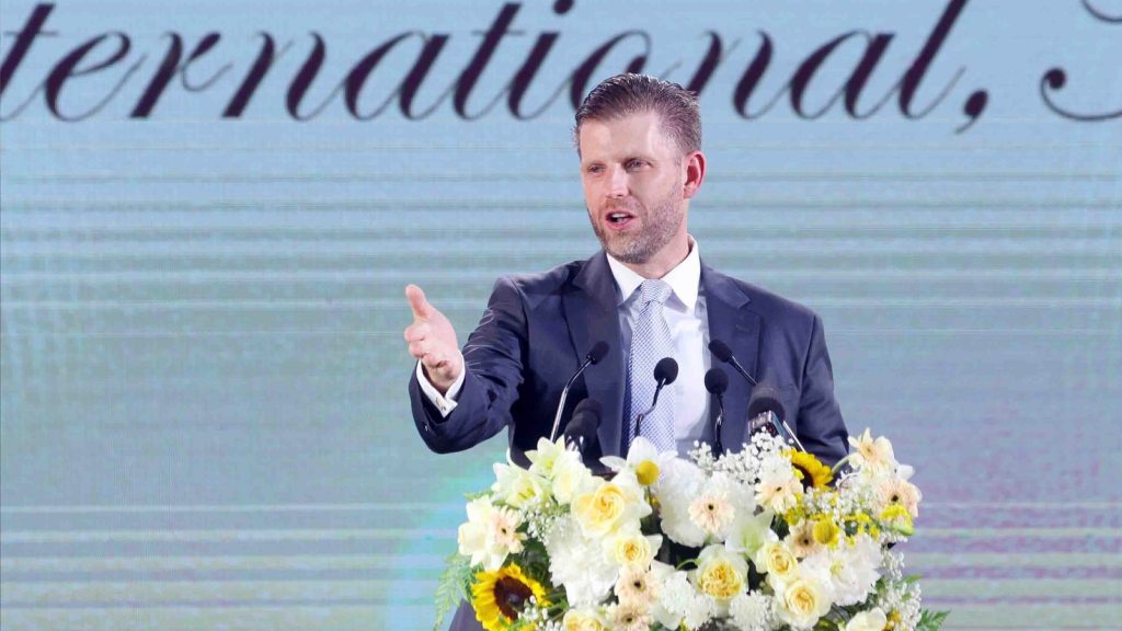 The Trump family's next venture, a mobile phone company