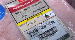 Food packaging.