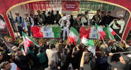 Thousands mourn top Iranian military commanders and scientists killed in Israeli strikes