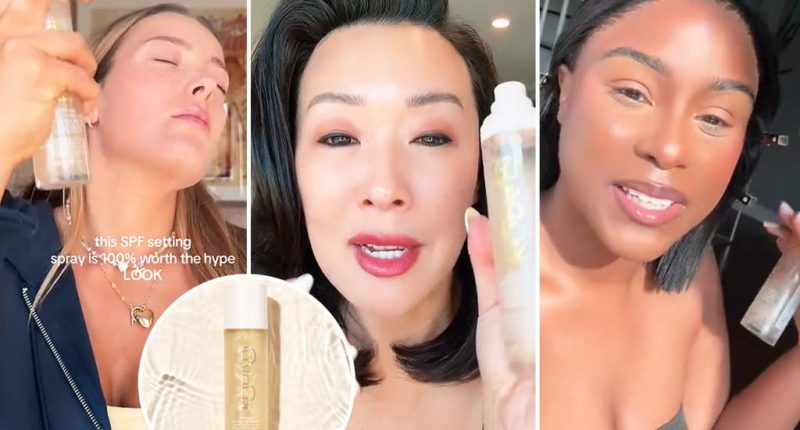 TikTok says this viral setting mist delivers ‘glass skin in a bottle’ — plus SPF 50
