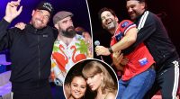 Travis Kelce has guys’ night out in Kansas City while Taylor Swift dines in NYC