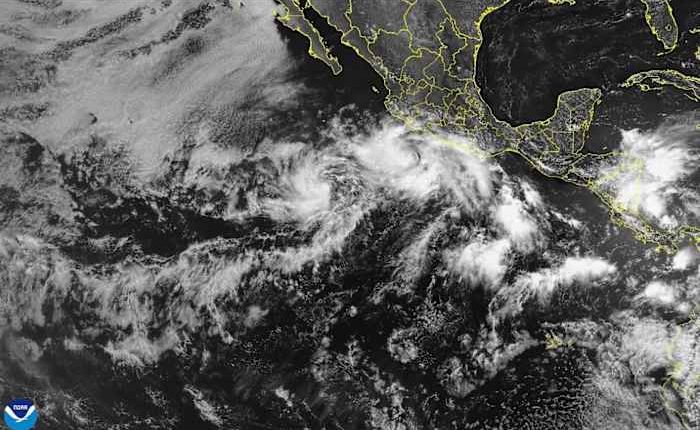 Tropical Storm Barbara forecast to become a hurricane Monday as Storm Cosme forms in the Pacific