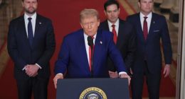 Trump tells nation of 'spectacular success' after US strikes on Iran