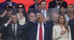 Trump's Military Parade Was A Fashion Disaster For Everyone There