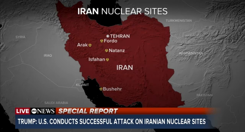 US bombs Iran: US airstrikes in Iran hit 3 nuclear sites, Donald Trump says, joining Israeli air campaign | LIVE