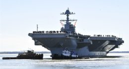 US to Deploy $13B High-Tech Aircraft Carrier USS Gerald Ford to Mediterranean As World Tensions Flare