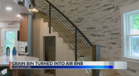 Unique grain bin in Charleston ready to be rented
