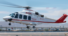 Unmanned helicopter flies over Arizona skies