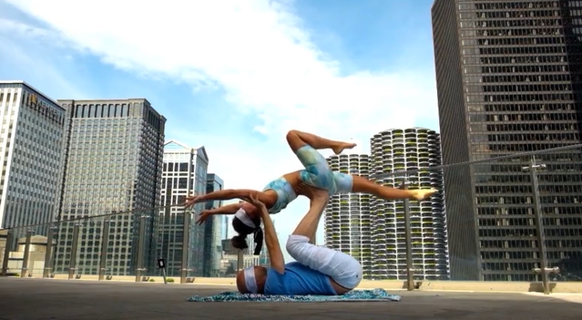 Urbana local empowers others, spreads passion for 'acroyoga' in new film 'Touching the Sky'