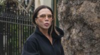 Victoria Beckham steps out as David to receive knighthood