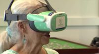 Virtual reality benefits seniors’ health. Watch this report to see how