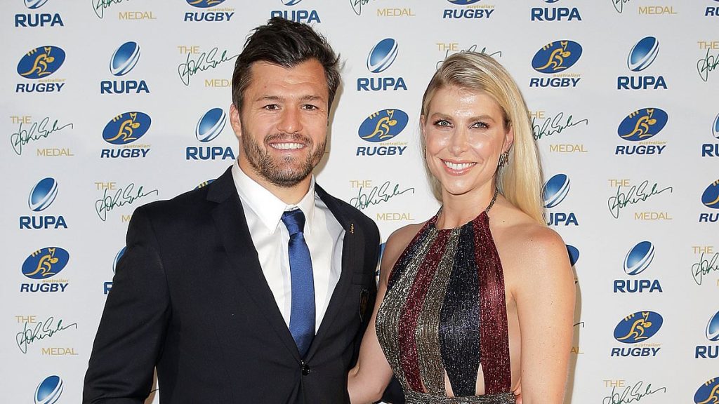 Wallabies star Adam Ashley-Cooper 'splits' with wife Anna Scrimshaw