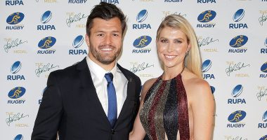 Wallabies star Adam Ashley-Cooper 'splits' with wife Anna Scrimshaw