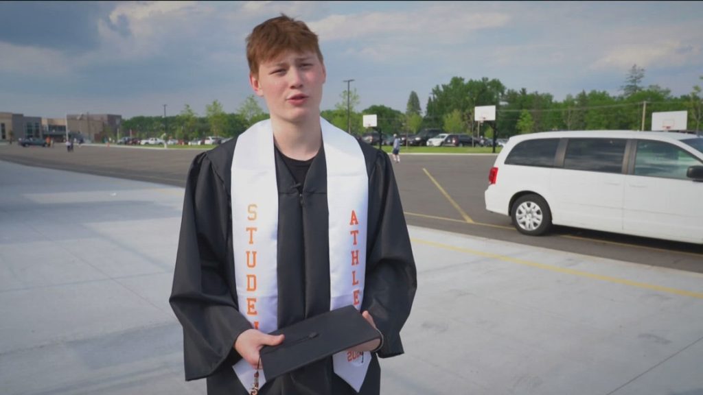 White Bear Lake teen graduates while battling cancer