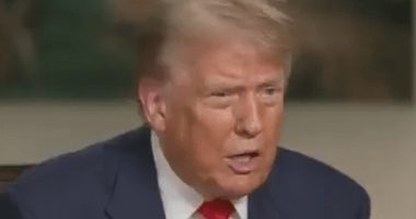Donald Trump speaking.