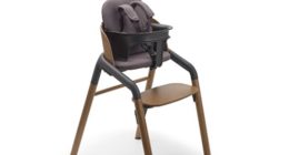 Recalled high chair with wooden legs.
