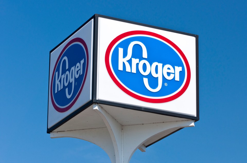 Exterior of a Kroger supermarket.