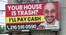 'I Buy Crack Houses' billboards drawing criticism in Ohio