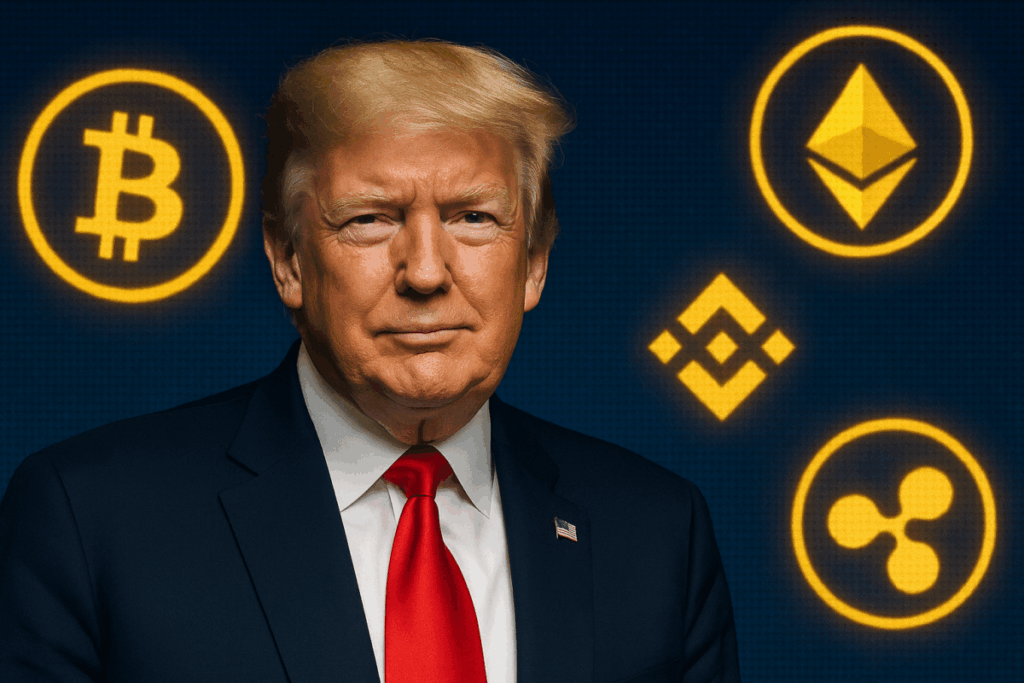 Trump Propels GENIUS Act, Crypto Markets Respond