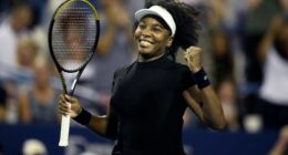 45-year-old Venus Williams becomes the oldest woman since Martina Navratilova to win a singles match