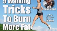 Healthy 40 year old woman running. 5 Walking Tricks That Burn Fat Faster Than Running After 50. cover