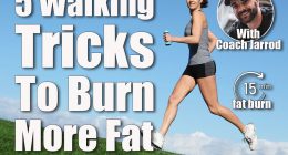 Healthy 40 year old woman running. 5 Walking Tricks That Burn Fat Faster Than Running After 50. cover