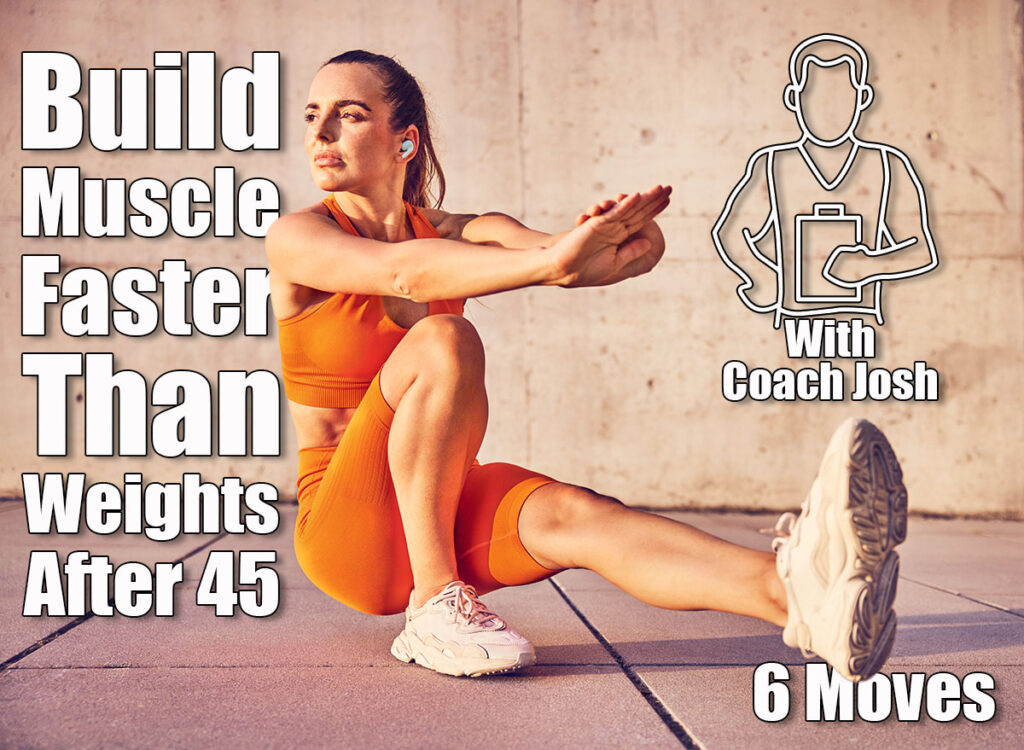 Athletic woman doing pistol squat exercise. 6 Bodyweight Moves That Pack on Muscle Quicker Than Weights After 45. Cover