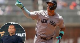 Aaron Judge ties Alex Rodriguez on Yankees' all-time home run list