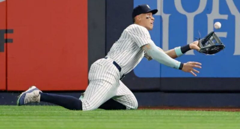 Aaron Judge's third defensive gem left Yankees holding their breath