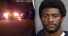 Accused anti-Israel arsonist turns himself in for allegedly torching 10 NYPD vehicles ahead of protest: feds