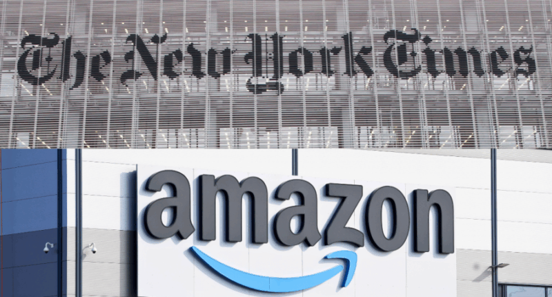 Amazon to pay New York Times $20 million to feed company's AI