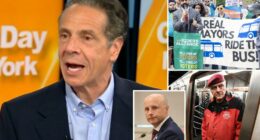 Andrew Cuomo proposes mayoral control of NYC transit system -- rivals say he 'had his chance and failed to deliver'