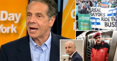 Andrew Cuomo proposes mayoral control of NYC transit system -- rivals say he 'had his chance and failed to deliver'