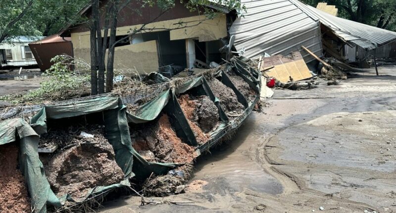 As many as 200 homes damaged as officials survey the aftermath of a deadly New Mexico flood